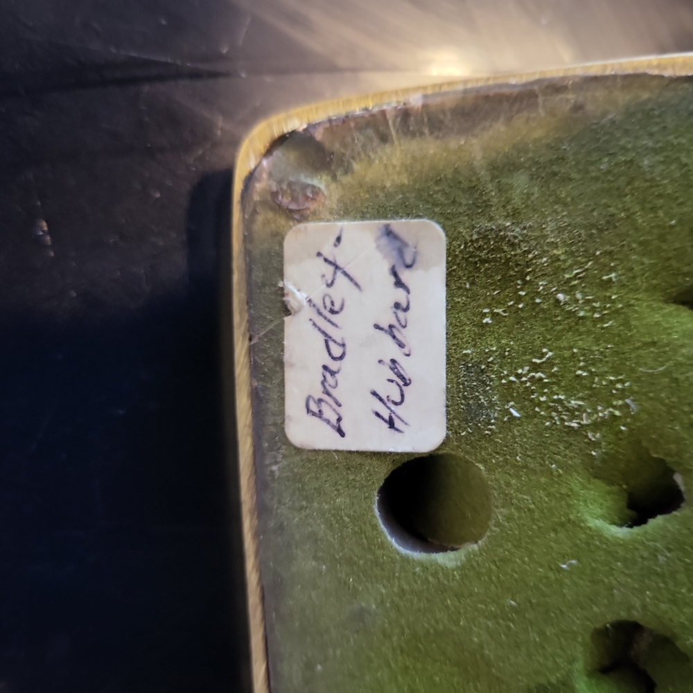 Bradley Hubbard Bronze Antique Inkwell 10" - Picture 8 of 12